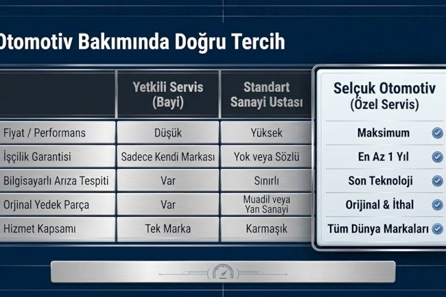 Otomotiv Bakımında Doğru Tercih: Karşılaştırmalı Servis Rehberi