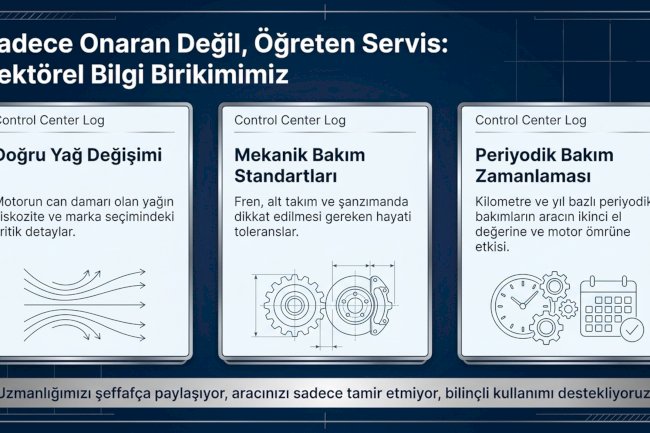 Sadece Onaran Değil, Öğreten Servis: Sektörel Bilgi Birikimimiz