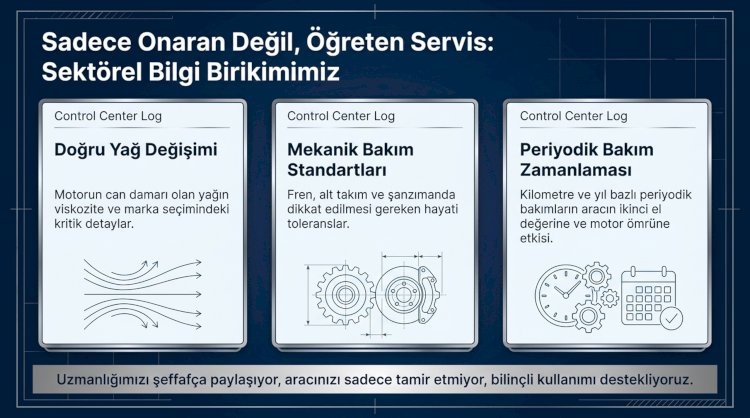 Sadece Onaran Değil, Öğreten Servis: Sektörel Bilgi Birikimimiz